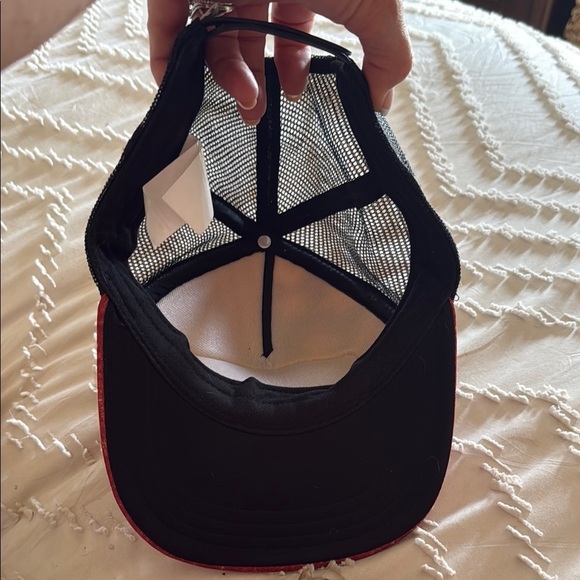 Vans Off the Wall American Flag Hat Stars and Stripes Adjustable, mesh back - Picture 6 of 10